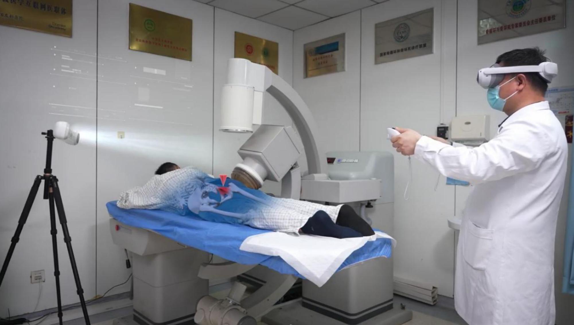 股骨头坏死数字化导航无创精准治疗系统